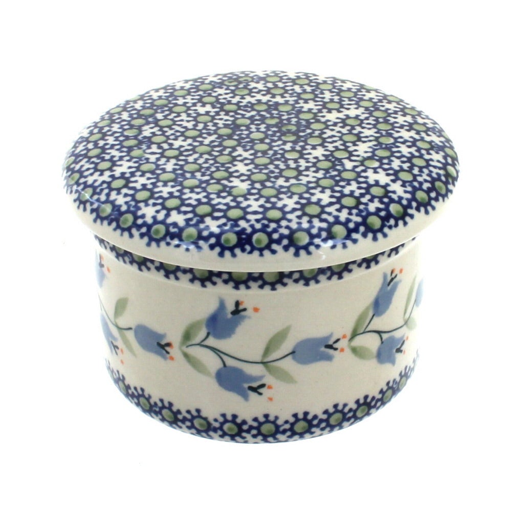 Manufaktura Tulip Butter Dish — Polish Pottery