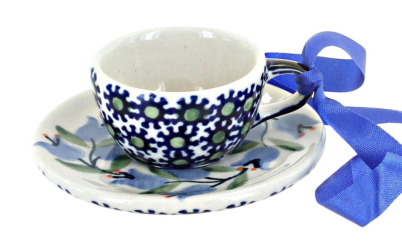 Manufaktura Tulip Christmas Ornament — Polish Pottery