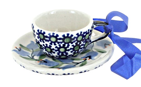 Manufaktura Tulip Christmas Ornament — Polish Pottery