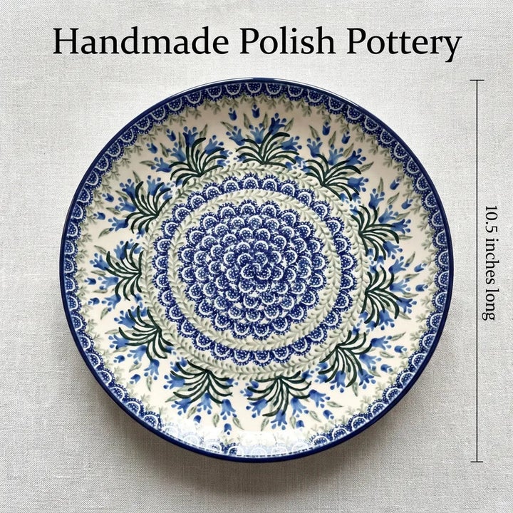 Ceramika Artystyczna Tulip Bouquet Dining Plates & Bowls — Polish Pottery
