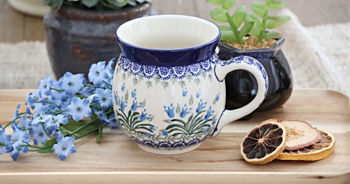Ceramika Artystyczna Tulip Bouquet Mug — Polish Pottery