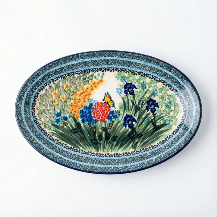 Ceramika Artystyczna Teresa Large Serving Piece — Polish Pottery