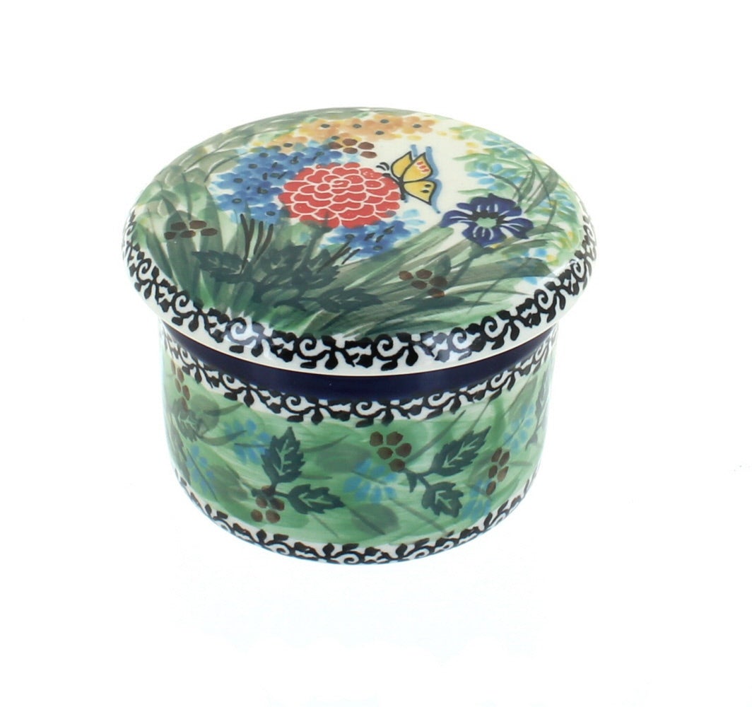 Ceramika Artystyczna Teresa Butter Dish — Polish Pottery
