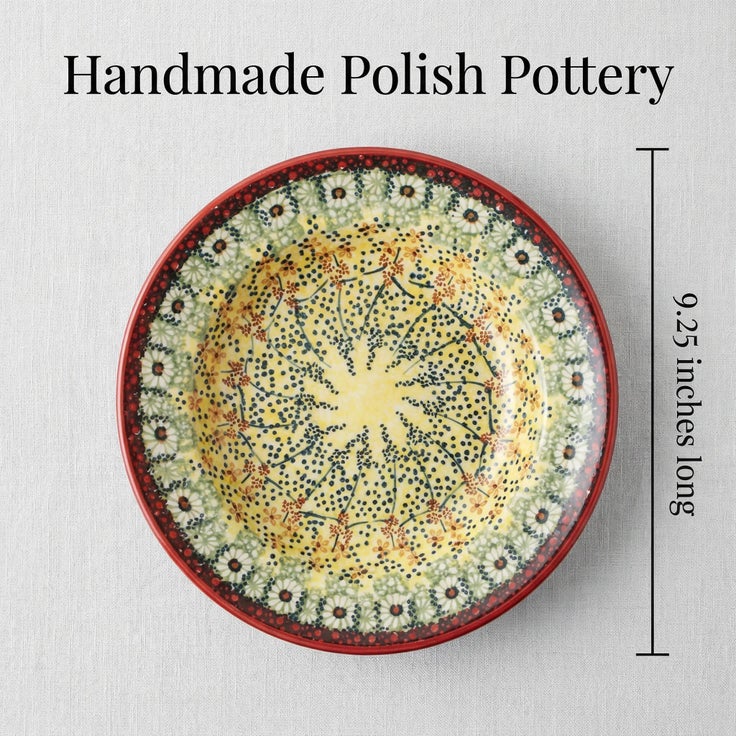 Detail image of Manufaktura Sunshine Grotto Dining Plates & Bowls — Polish Pottery