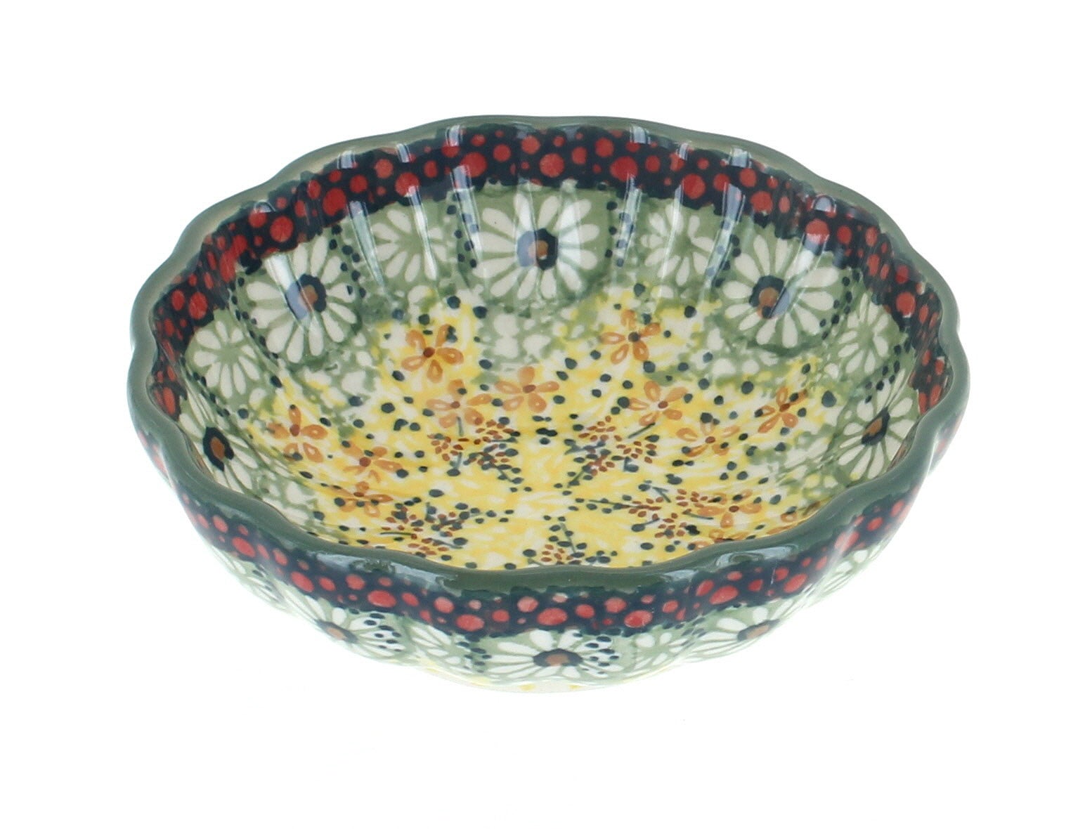 Manufaktura Sunshine Grotto Petite Bowl/Dish — Polish Pottery