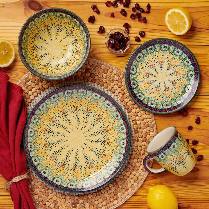 Manufaktura Sunshine Grotto Dining Plates & Bowls — Polish Pottery