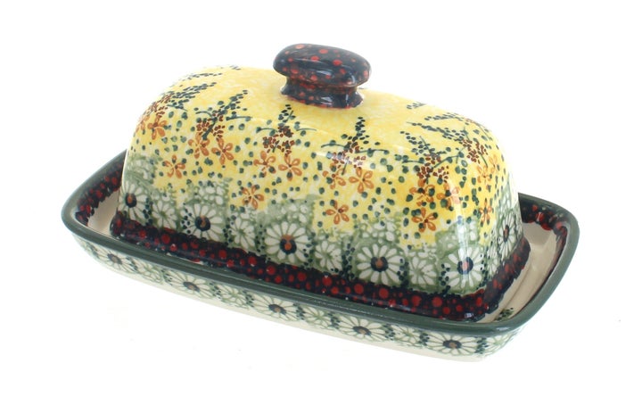 Manufaktura Sunshine Grotto Butter Dish — Polish Pottery