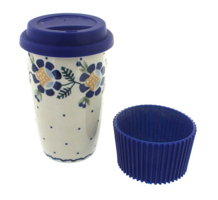 Manufaktura Sunflower Mug — Polish Pottery