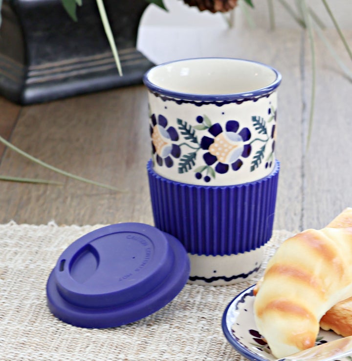 Manufaktura Sunflower Mug — Polish Pottery