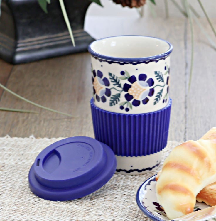 Detail image of Manufaktura Sunflower Mug — Polish Pottery