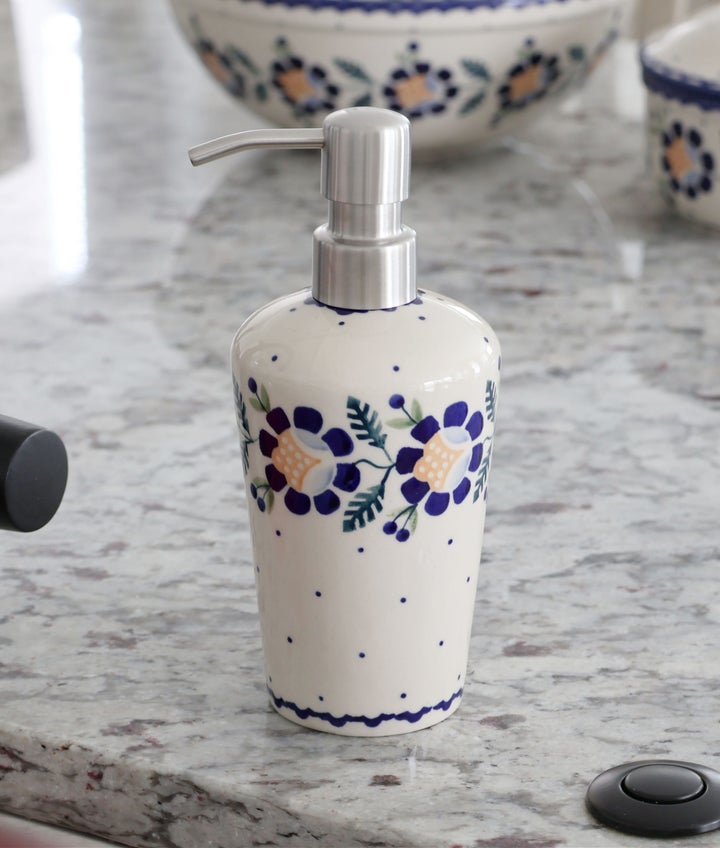 Manufaktura Sunflower Bathroom Accessories — Polish Pottery