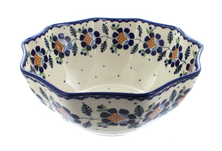 Manufaktura Sunflower Small Serving Piece — Polish Pottery