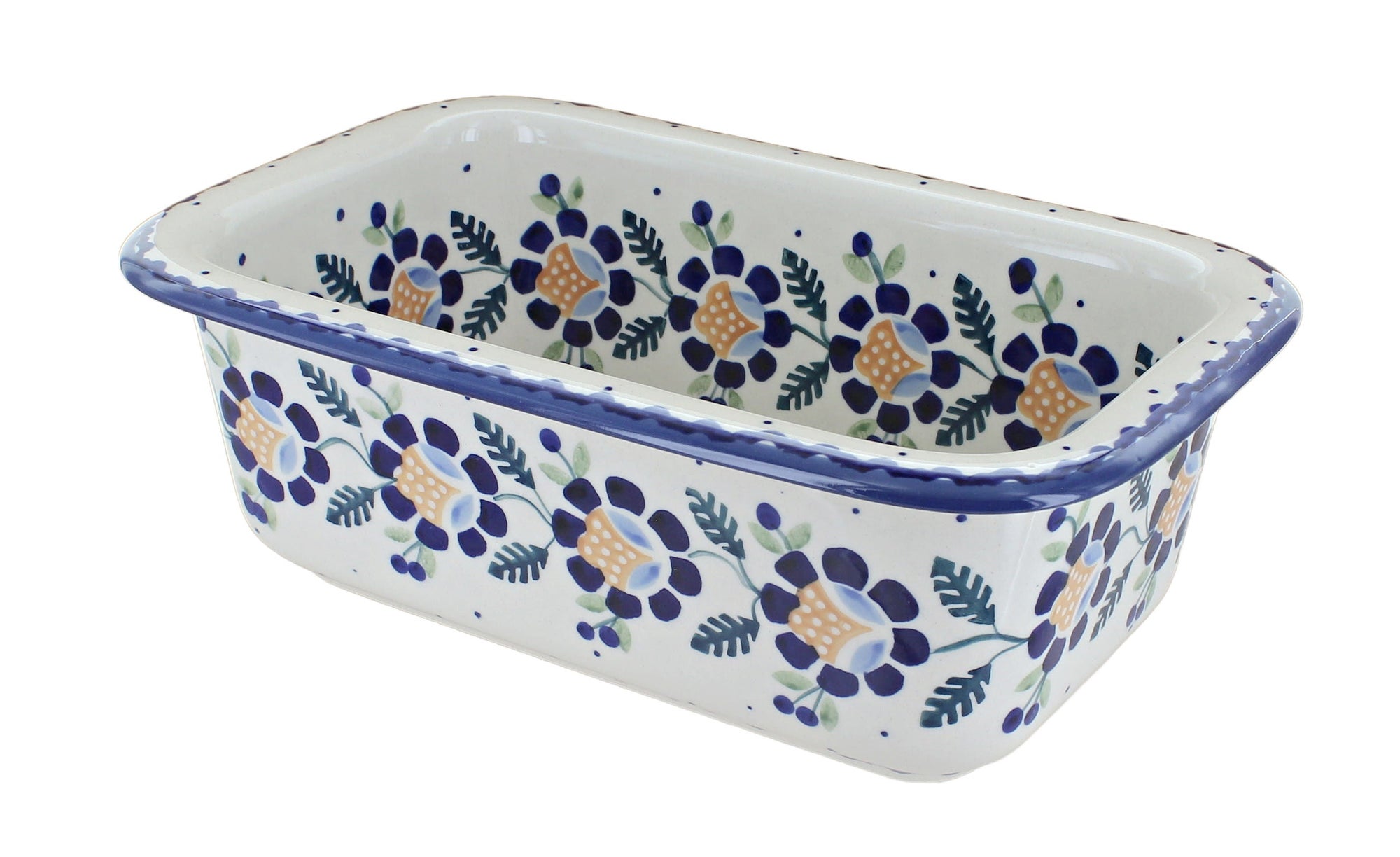 Manufaktura Sunflower Loaf Baker — Polish Pottery