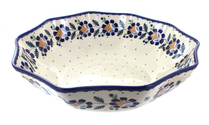 Manufaktura Sunflower Large Serving Piece — Polish Pottery
