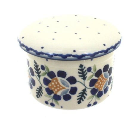 Manufaktura Sunflower Butter Dish — Polish Pottery