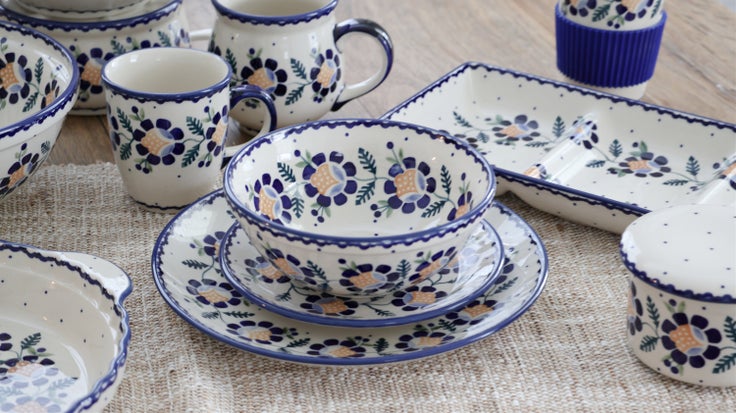 Detail image of Manufaktura Sunflower Mug — Polish Pottery