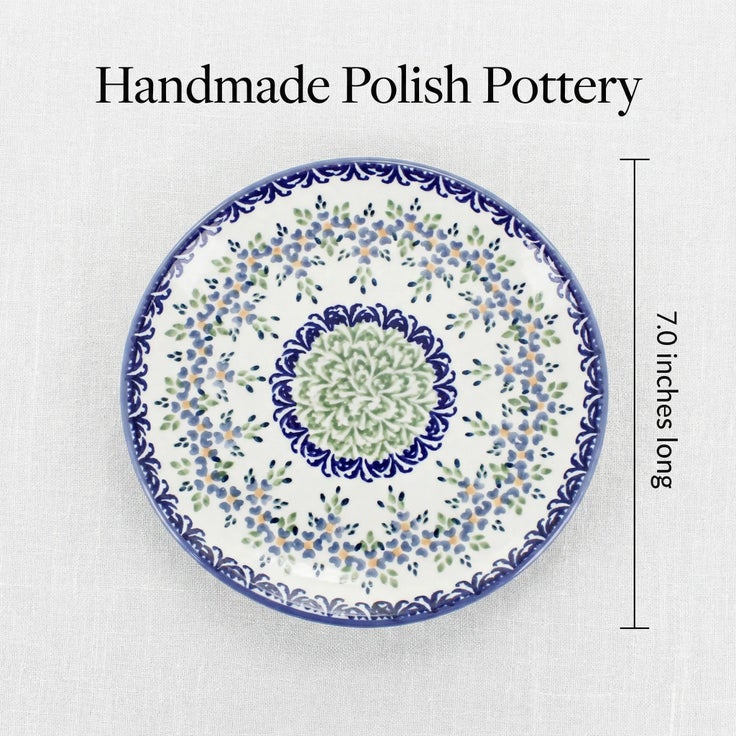 Detail image of Manufaktura Summer Vine Dining Plates & Bowls — Polish Pottery