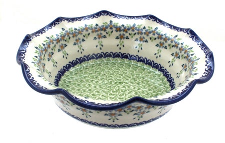 Manufaktura Summer Vine Medium Serving Piece — Polish Pottery
