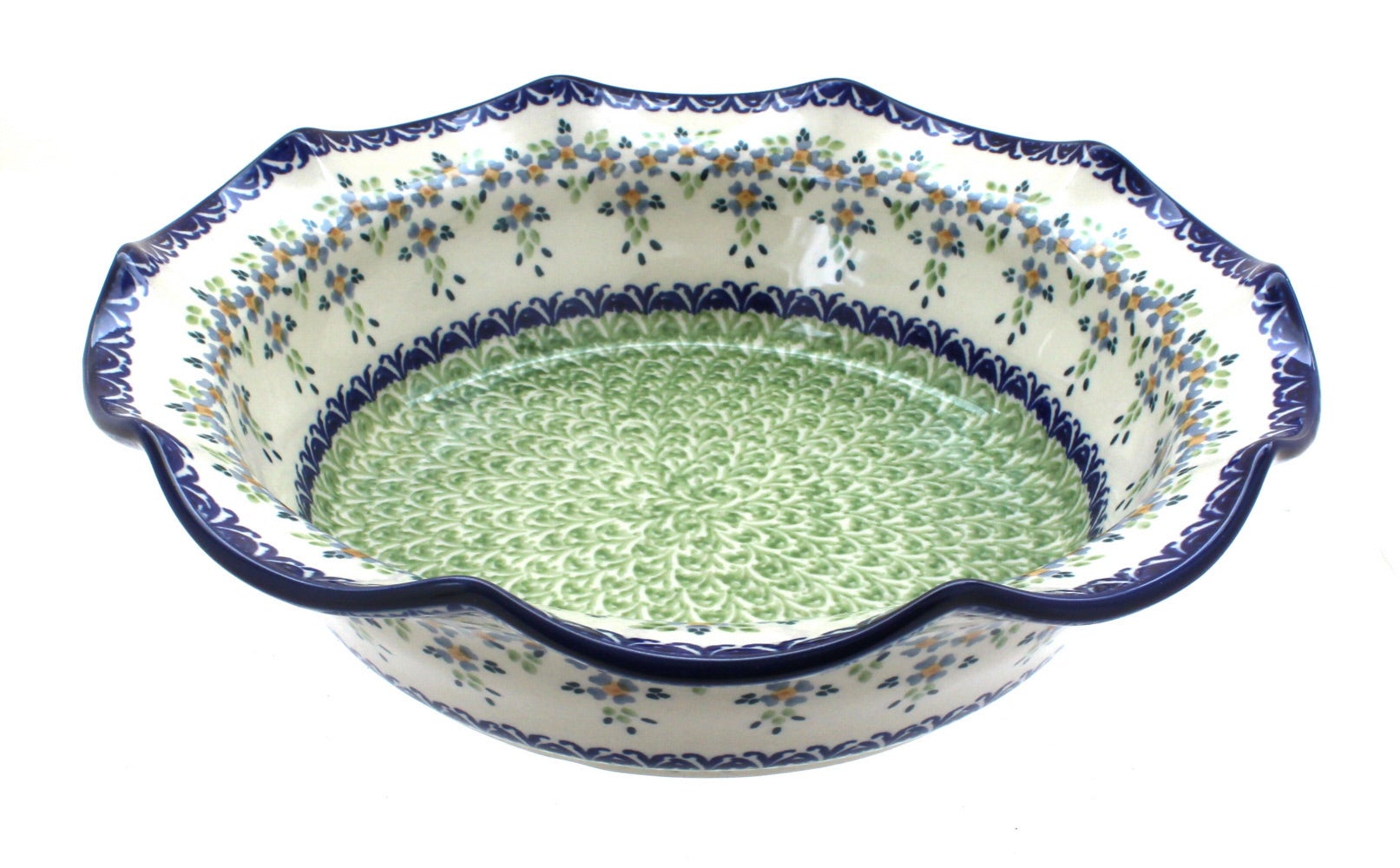 Manufaktura Summer Vine Large Serving Piece — Polish Pottery