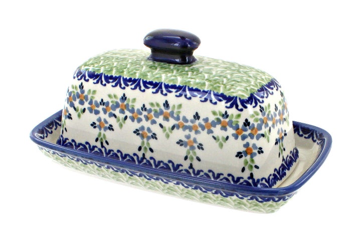 Manufaktura Summer Vine Butter Dish — Polish Pottery