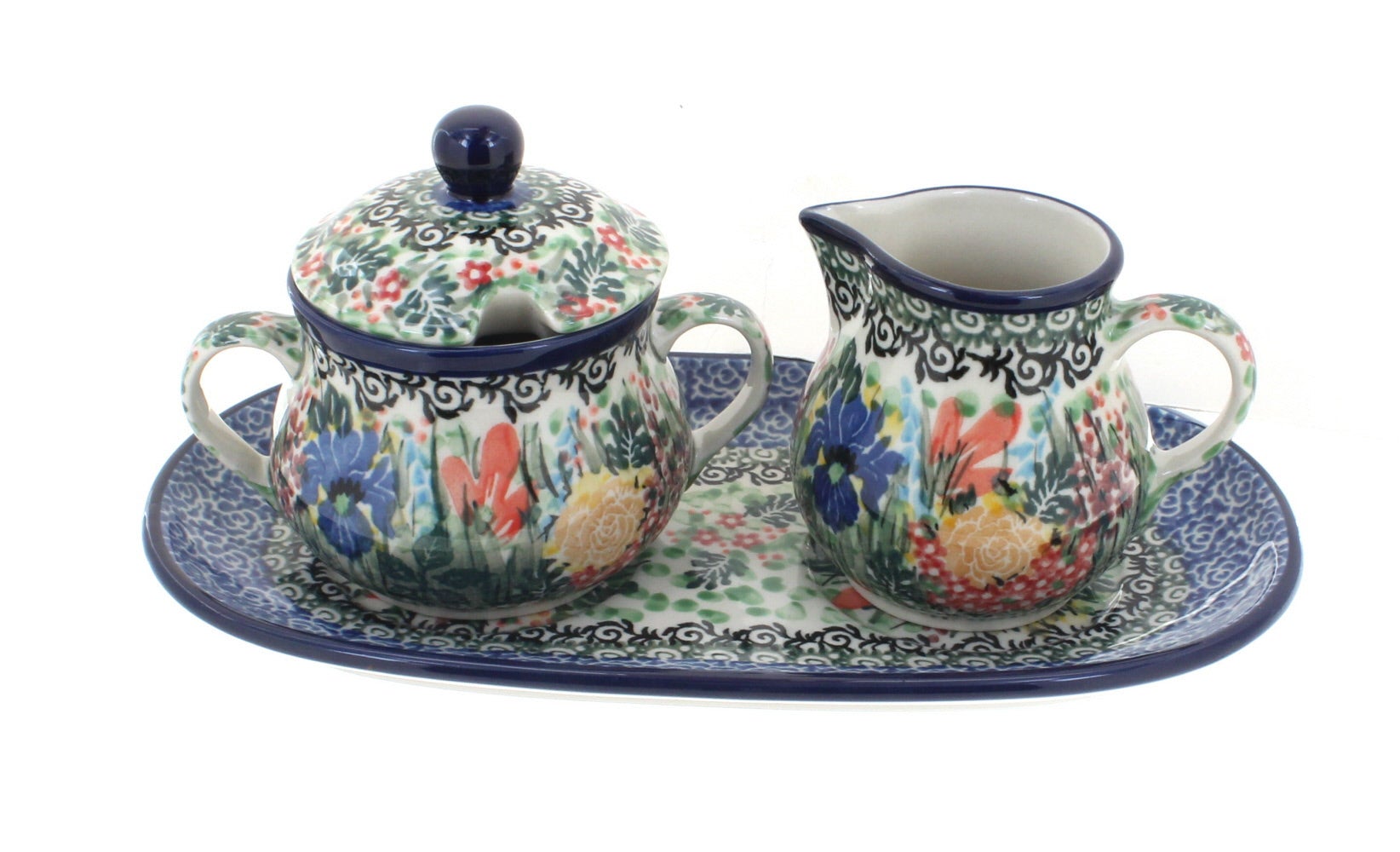 Ceramika Artystyczna Summer Blooms Coffee & Tea Accessories — Polish Pottery