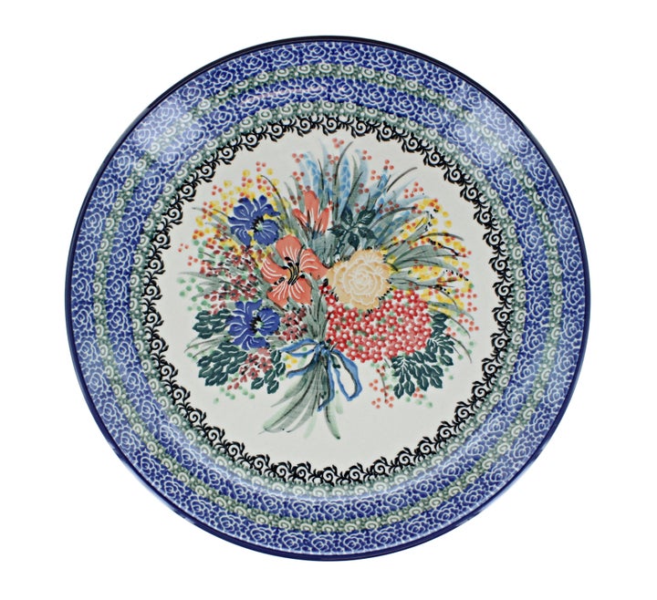 Ceramika Artystyczna Summer Blooms Dining Plates & Bowls — Polish Pottery