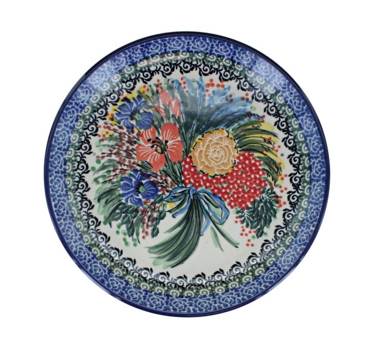 Detail image of Ceramika Artystyczna Summer Blooms Dining Plates & Bowls — Polish Pottery