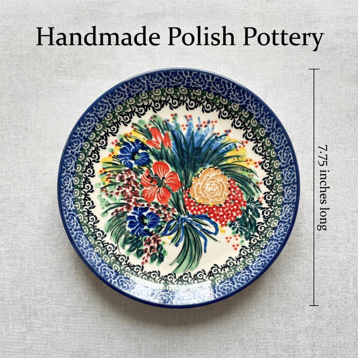 Ceramika Artystyczna Summer Blooms Dining Plates & Bowls — Polish Pottery