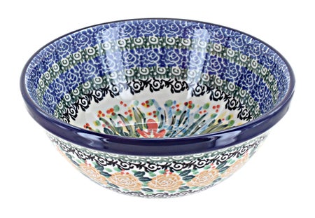 Ceramika Artystyczna Summer Blooms Dining Plates & Bowls — Polish Pottery