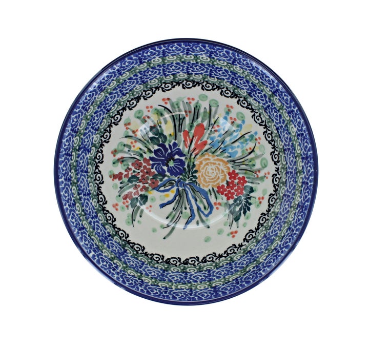 Ceramika Artystyczna Summer Blooms Dining Plates & Bowls — Polish Pottery