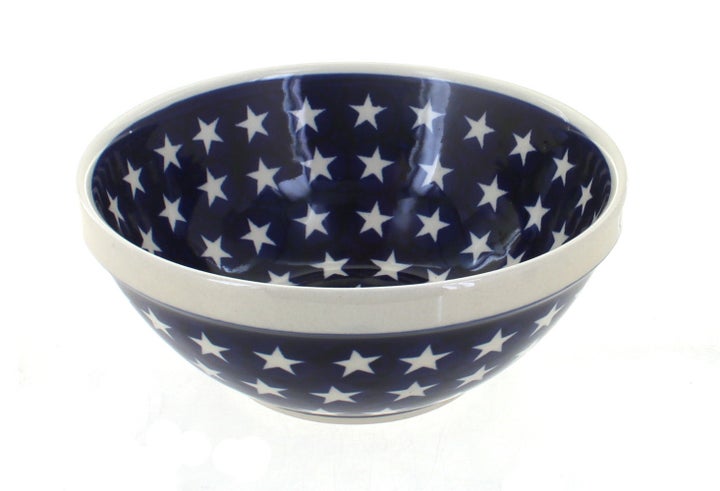 Zaklady Stars Small Serving Piece — Polish Pottery
