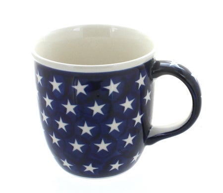 Zaklady Stars Mug — Polish Pottery