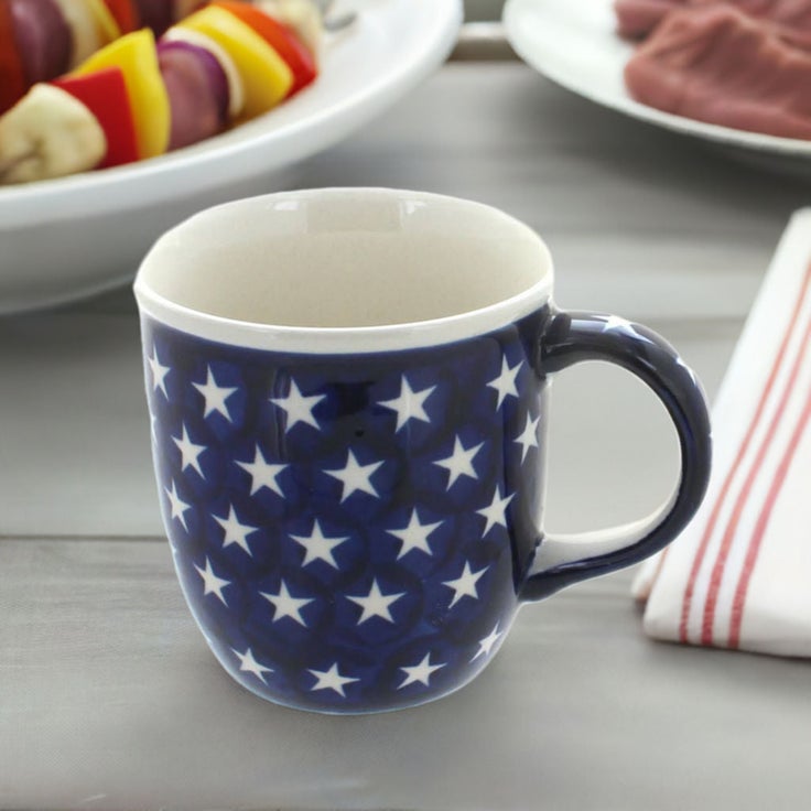 Detail image of Zaklady Stars Mug — Polish Pottery