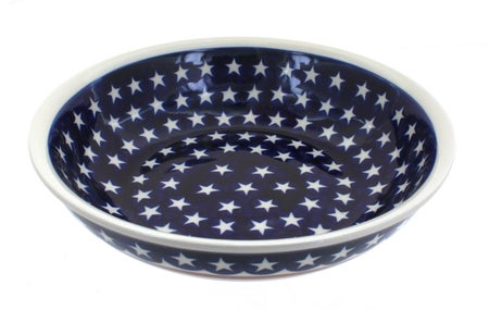 Zaklady Stars & Stripes Dining Plates & Bowls — Polish Pottery