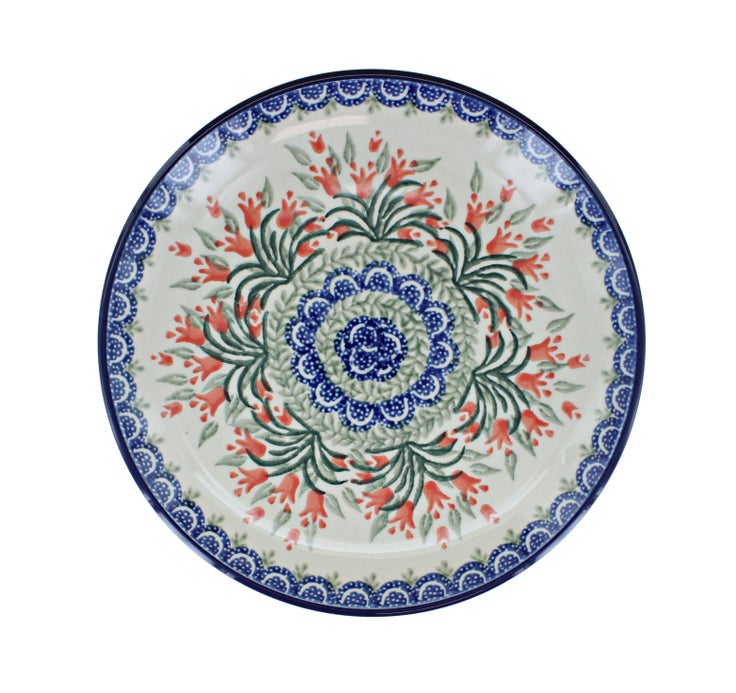 Detail image of Ceramika Artystyczna Spring Tulip Dining Plates & Bowls — Polish Pottery