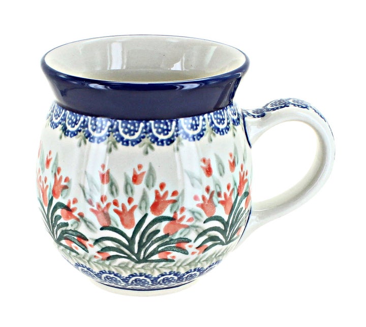 Ceramika Artystyczna Spring Tulip Mug — Polish Pottery