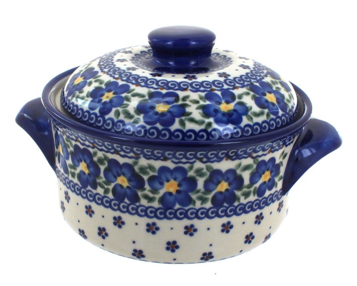 Vena Spring Blossom Medium Bakeware — Polish Pottery