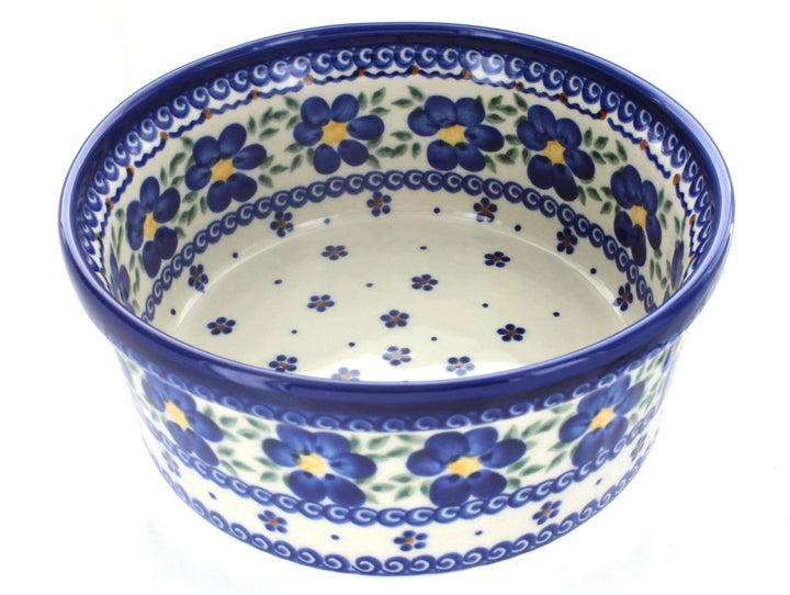 Vena Spring Blossom Medium Bakeware — Polish Pottery