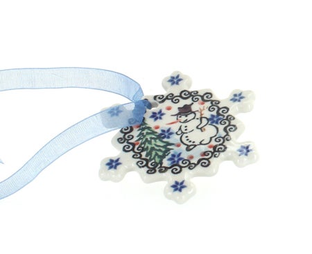 Ceramika Artystyczna Christmas Ornament — Polish Pottery