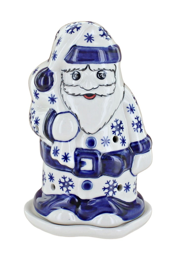 Manufaktura Snow Flurry Luminary — Polish Pottery