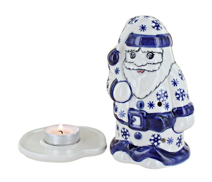 Manufaktura Snow Flurry Luminary — Polish Pottery