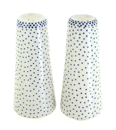 Manufaktura Small Dots Salt & Pepper Shaker — Polish Pottery