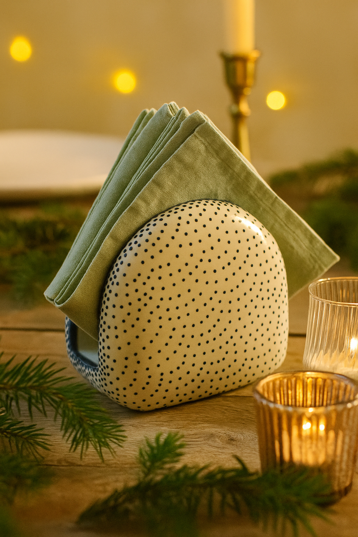 Manufaktura Small Dots Dining Accessories — Polish Pottery