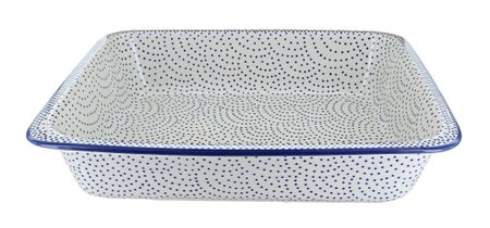 Manufaktura Small Dots Large Bakeware — Polish Pottery