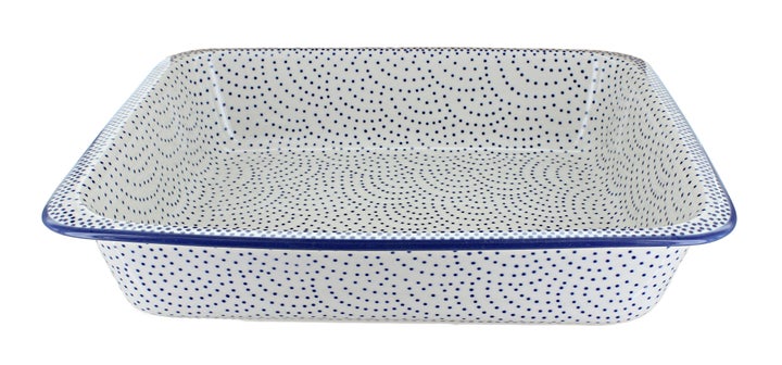 Manufaktura Small Dots Large Bakeware — Polish Pottery