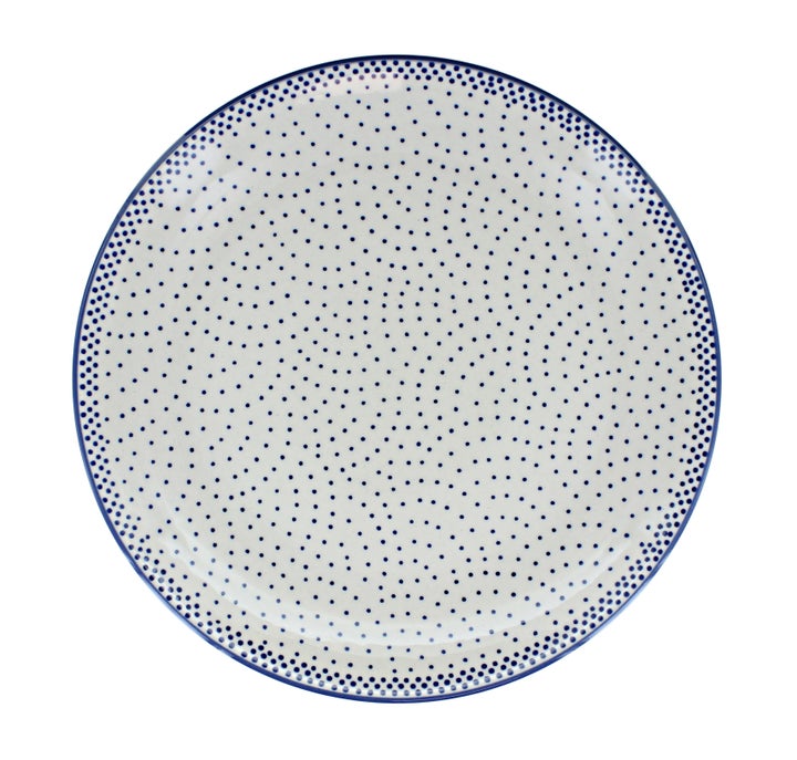 Manufaktura Small Dots Dining Plates & Bowls — Polish Pottery