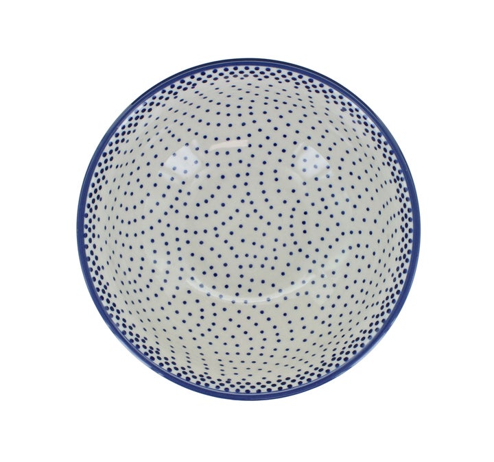 Manufaktura Small Dots Dining Plates & Bowls — Polish Pottery