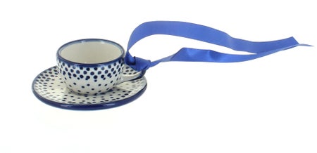 Manufaktura Small Dots Christmas Ornament — Polish Pottery