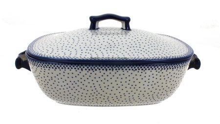 Manufaktura Small Dots Large Bakeware — Polish Pottery