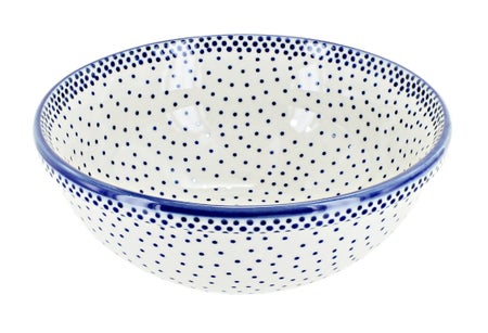 Manufaktura Small Dots Dining Plates & Bowls — Polish Pottery